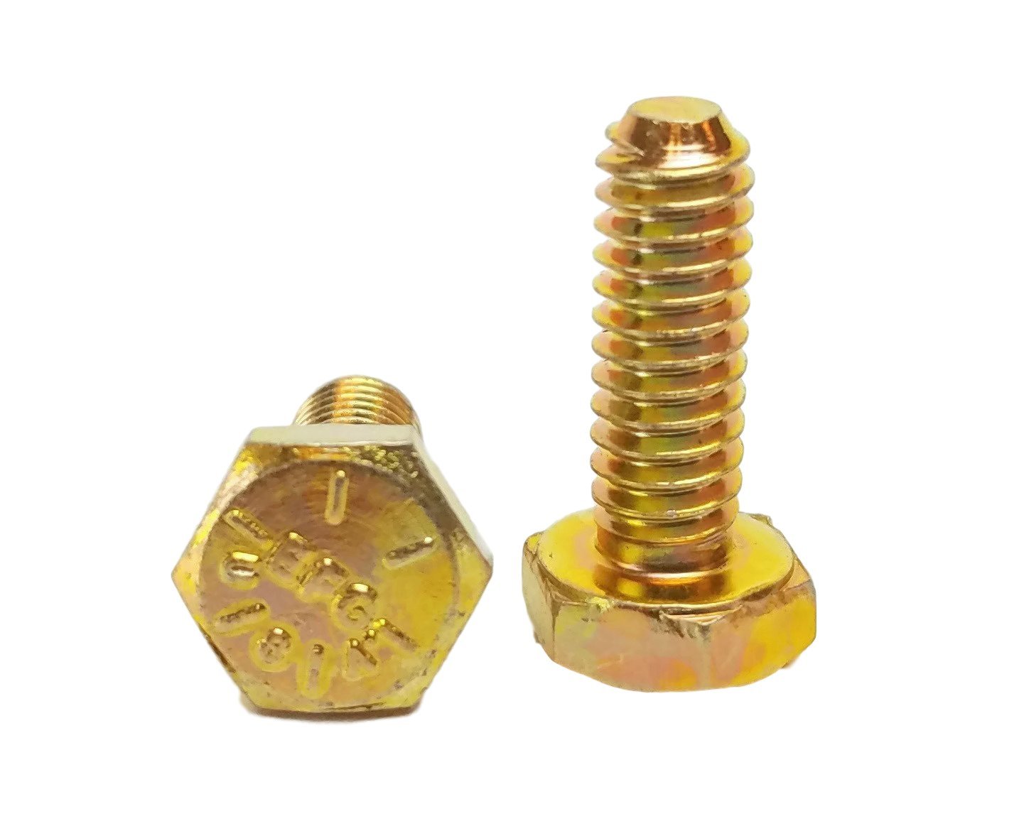 1/4-20 x 4 Hex Head Bolts, Grade 8 (1/2" to 4" Lengths in Listing) Hex Head Cap Screws (1/4-20x4 50pcs)