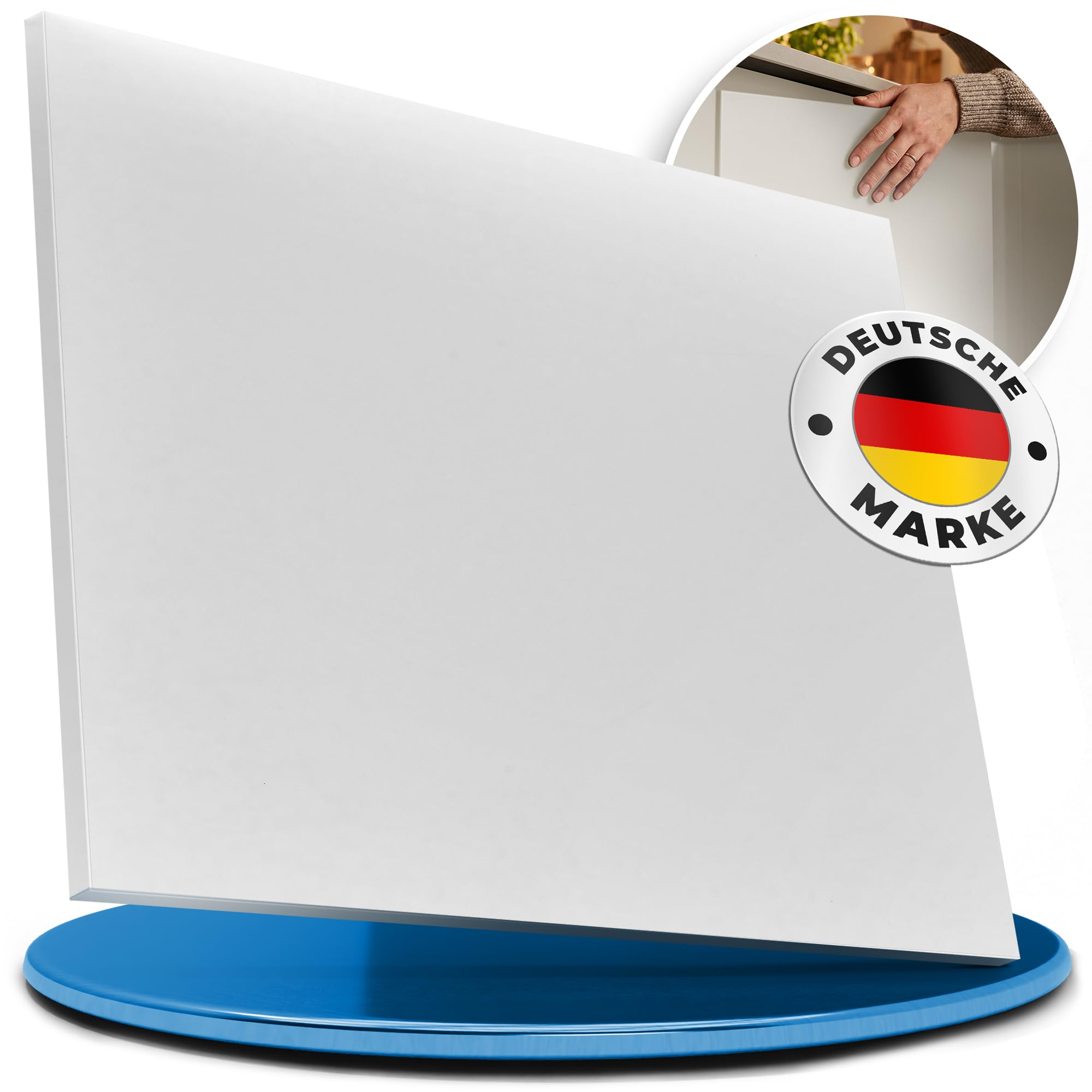 Prima Systeme Küchenfront (Weiß, 40x180 (Rechts/Links)) – Schranktür kompatibel mit IKEA METOD – Kratzfest, wasserabweisend und leicht zu reinigen – Premium-Qualität für Dein Zuhause