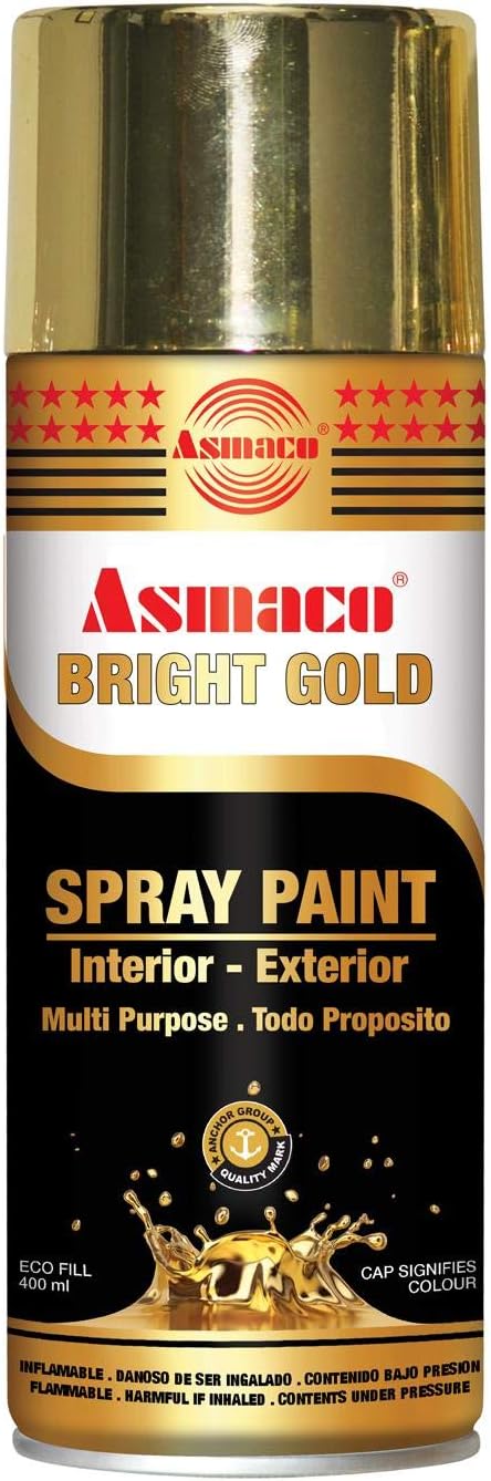Spray Paint Bright Gold