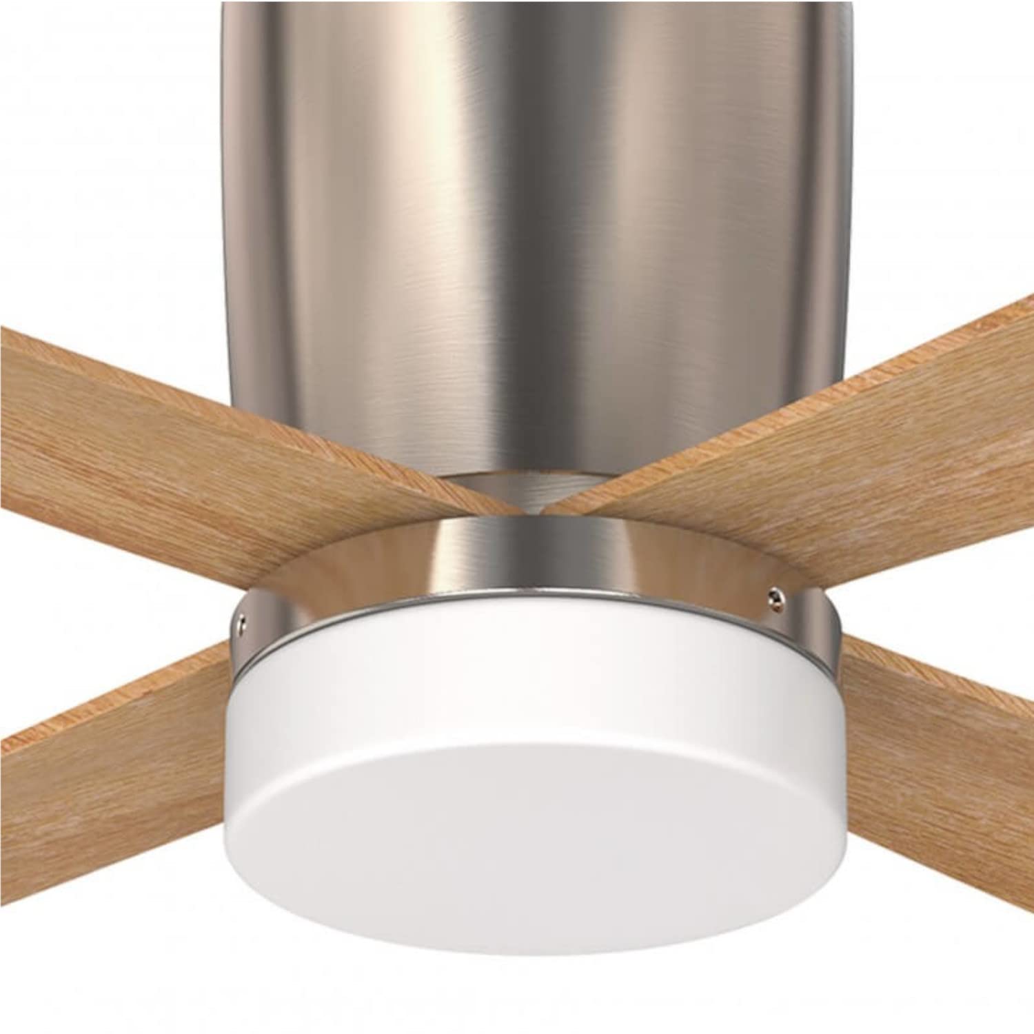 152cm Ventilatore Da Soffitto Esterno - Legno Con Luci e 3 Lame In