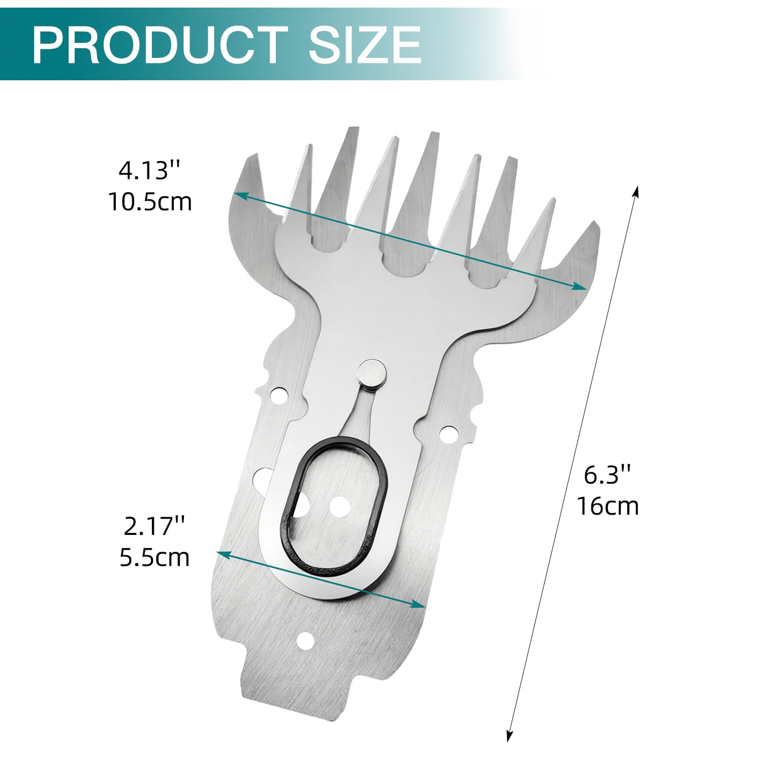 deawater 1 szt. 2609003884 80 mm ostrze do nożyc do trawy 7,2 AGS 10,8 LI do Bosch Home and Garden