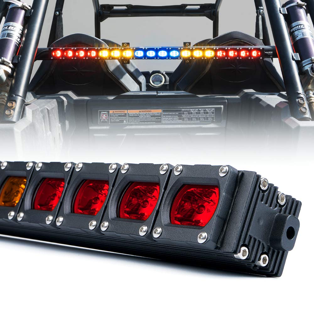 Buy Xprite 30" UTV Rear Chase Strobe Light Bar, HeavyDuty Offroad