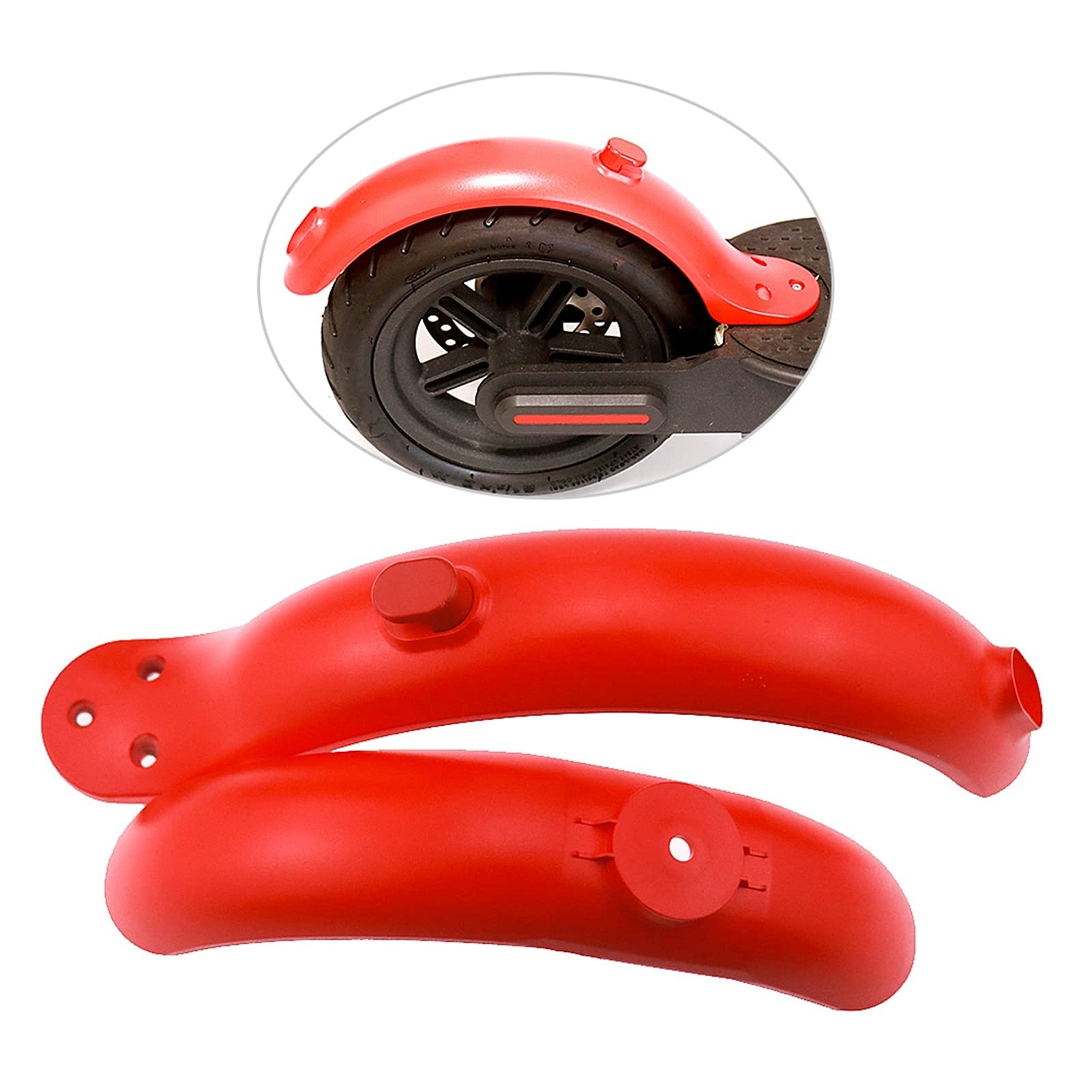 Scooter Fender Rear Front Mud Guard Fenders Set Mudguard Tyre Splash Replacement For Xiaomi Electric Scooter Accessories