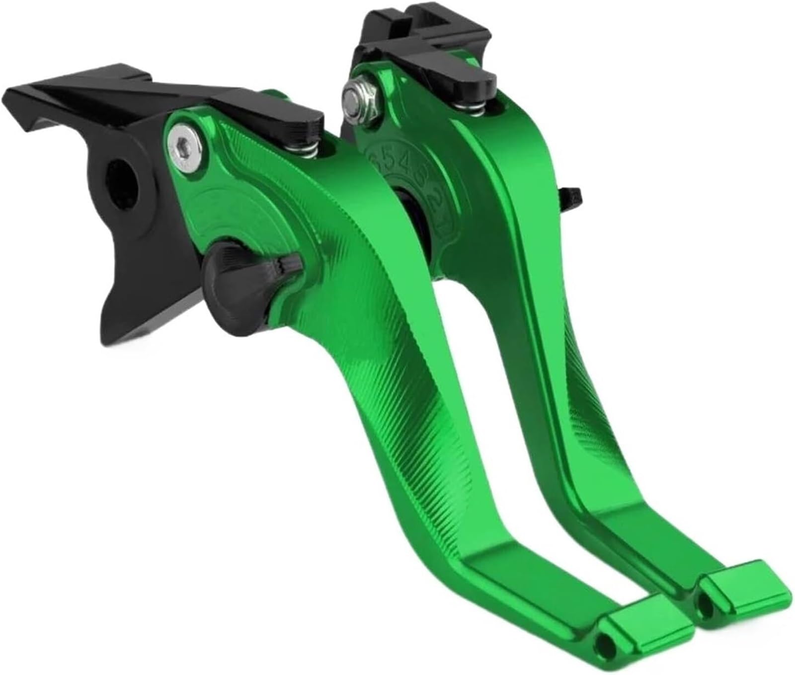 Palanca de embrague freno para motocicleta baoquan con acabado verde premium