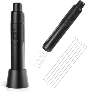 Wdt Tool Espresso Needle Pen Design Coffee Distributor with 8 Spare Needles | Coffee Dispenser WDT Needle Pens, Espresso Distributor, Magnetic Stand, Espresso Accessories, Barista Tools