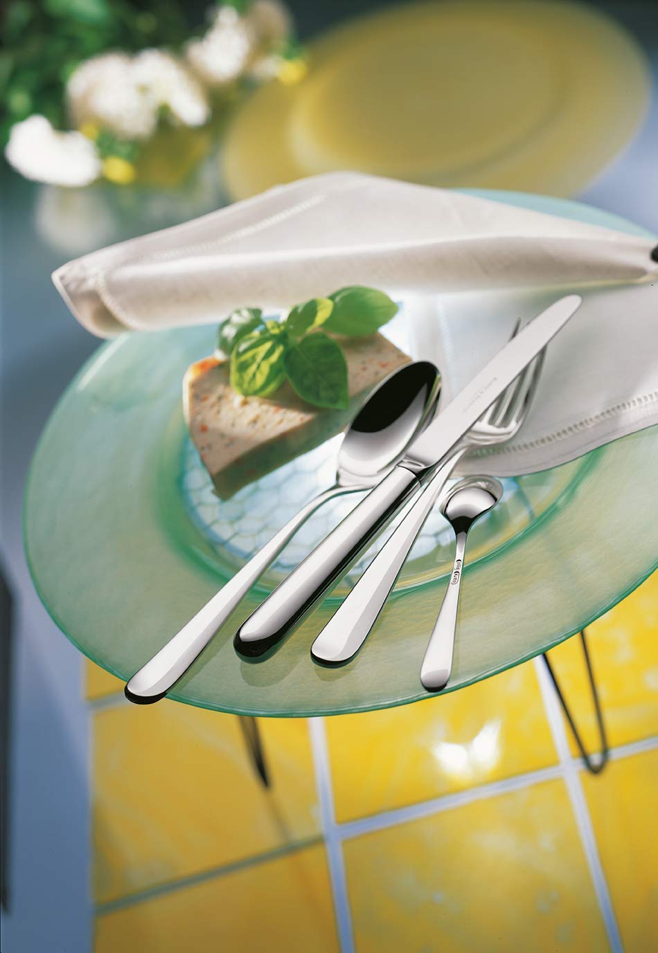 Robbe & Berking Dante 4-Piece Cutlery Set 150 g Solid Silver-Plated