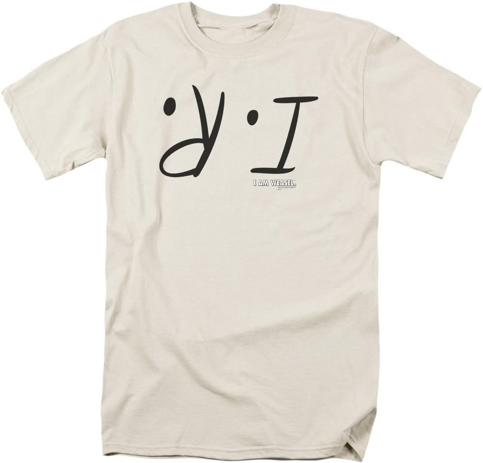 I Am Weasel Cartoon Network TV Show I R Baboon Costume Adult T-Shirt Tee Apparel