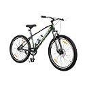 Stryder 26T Magnet Mountain Cycle (Forest Green–Green) – Front Suspension | Dual Disc Brakes | Welded Steel Frame with Water Decals | Alloy Rims | Unisex MTB Bicycle (Forest Green::Green) gallery image