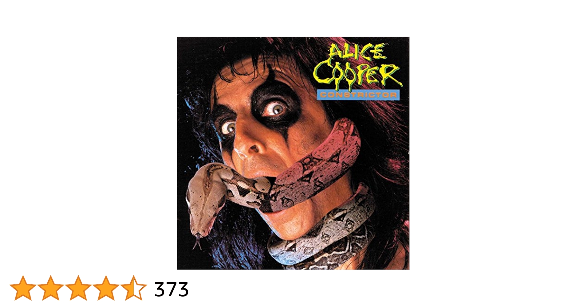 Alice Cooper アリスクーパー　Constrictor レコード Amazon.co.jp: Constrictor: ミュージック