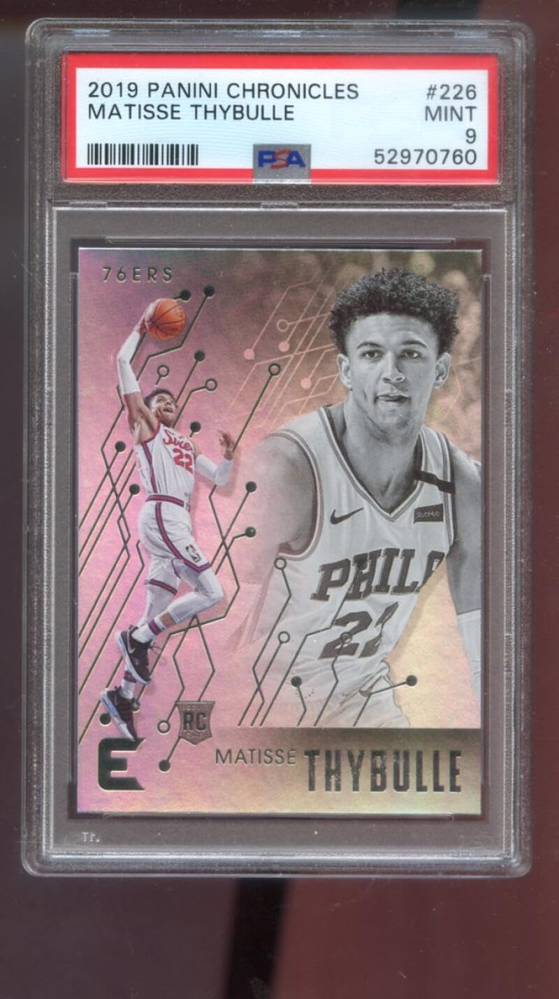 2019-00 Panini Chronicles E Essentials #226 Matisse Thybulle ROOKIE RC PSA 9 Graded Basketball Card NBA 19-00 2019-2000