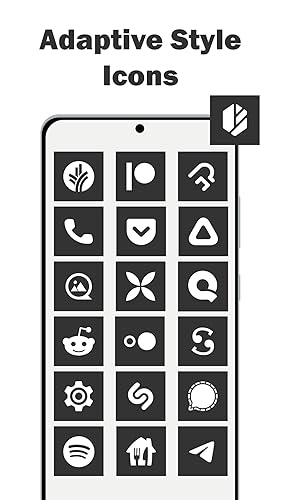 Square Dark - Icon Pack
