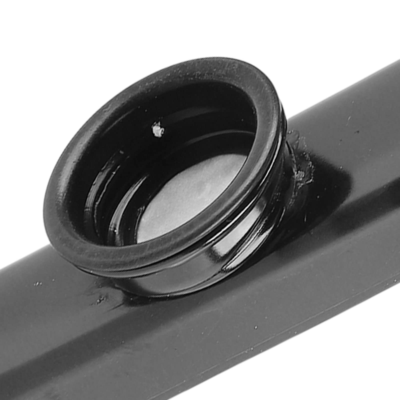 Kazoo in Metallo, per Strumento Musicale per Flauto Portatile Leggero Kazoo Guitar Partner (Nero)