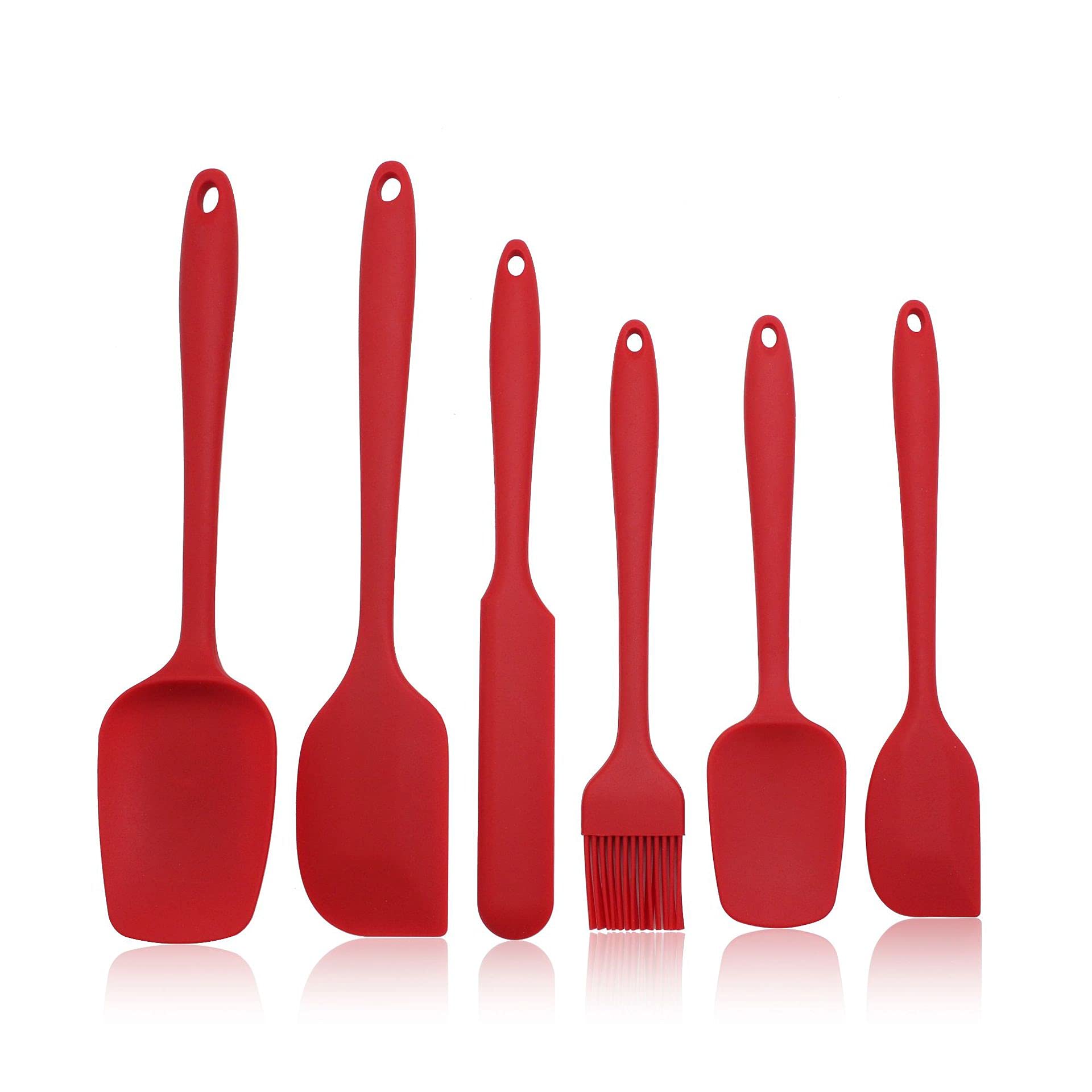 Outils de cuisine for barbecue et cuisson d'été avec spatule en silicone souple