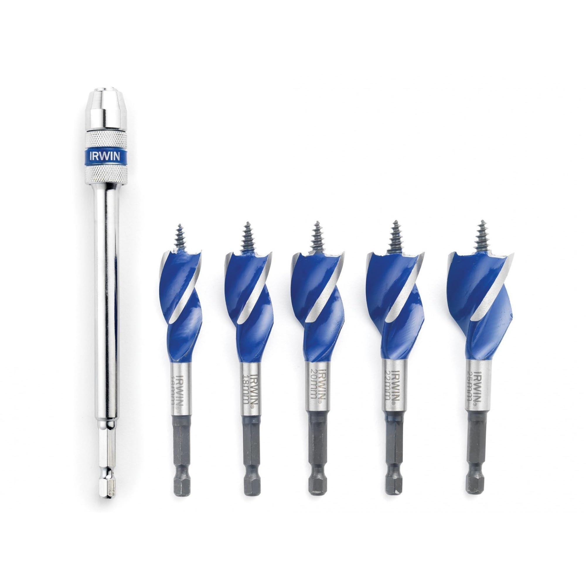 Irwin - Juego brocas blue groove 6x(blister 5u)