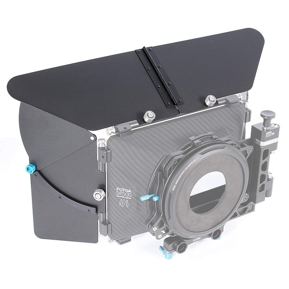 Fotga Swing Away 1 Top Flag and 2 Side Flags for DP500 Mark III Follow Focus Mattebox