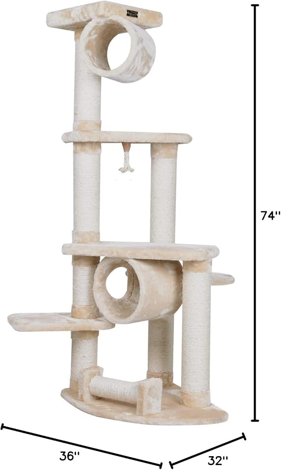Armarkat Cat Tree Model A7463B, Beige