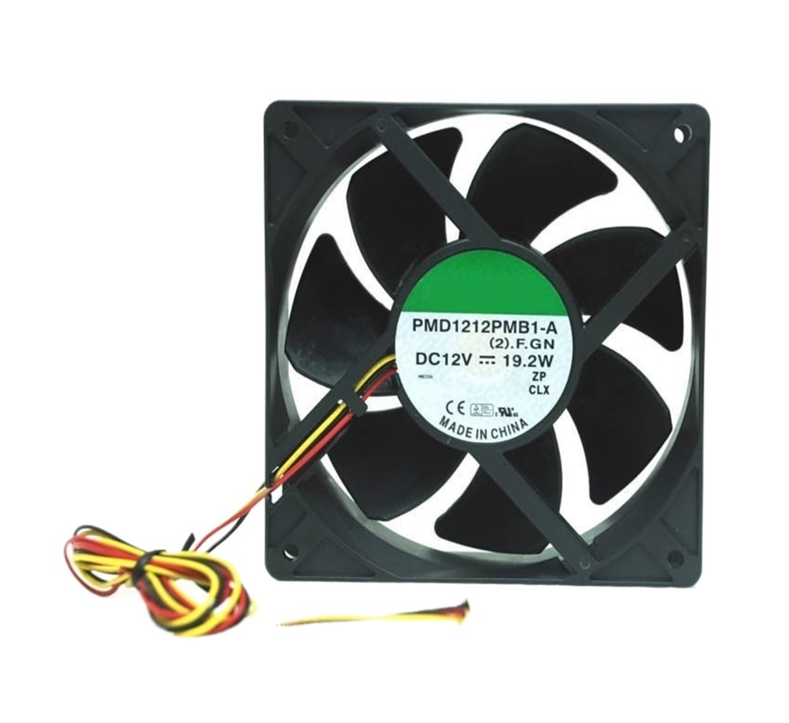 KNIUWMBMH DC Fan PMD1212PMB1 12CM 1238 12038 120 * 120 * 38MM 12x12x3.8cm 12V 19.2W Cooling Fan