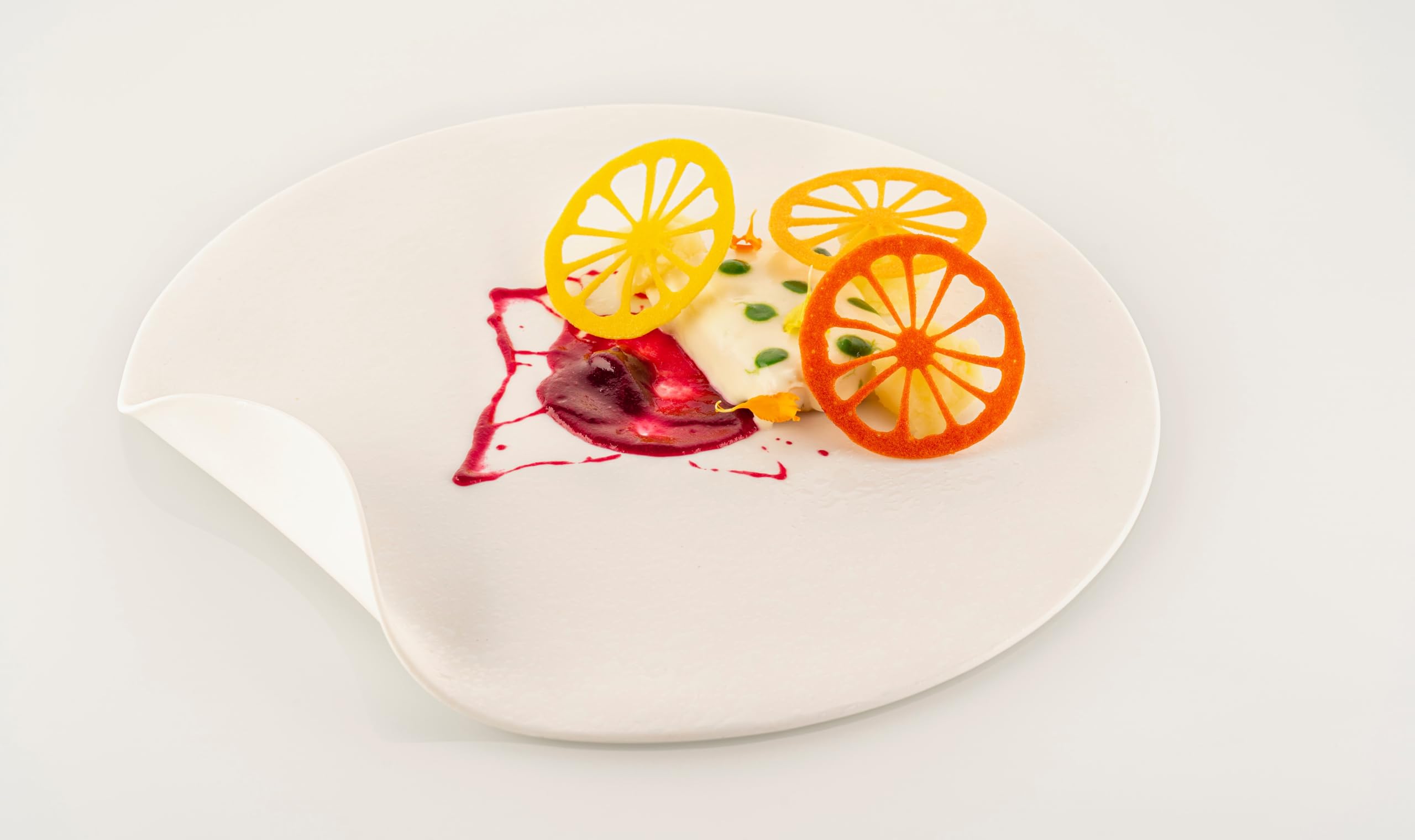 silikomart Moldes de Silicona para Catering NARANJA Y LIMÓN ø60 H 2 MM Accesorios Profesionales para Cocina y Repostería Moldes para Horno Decoraciones Dulces
