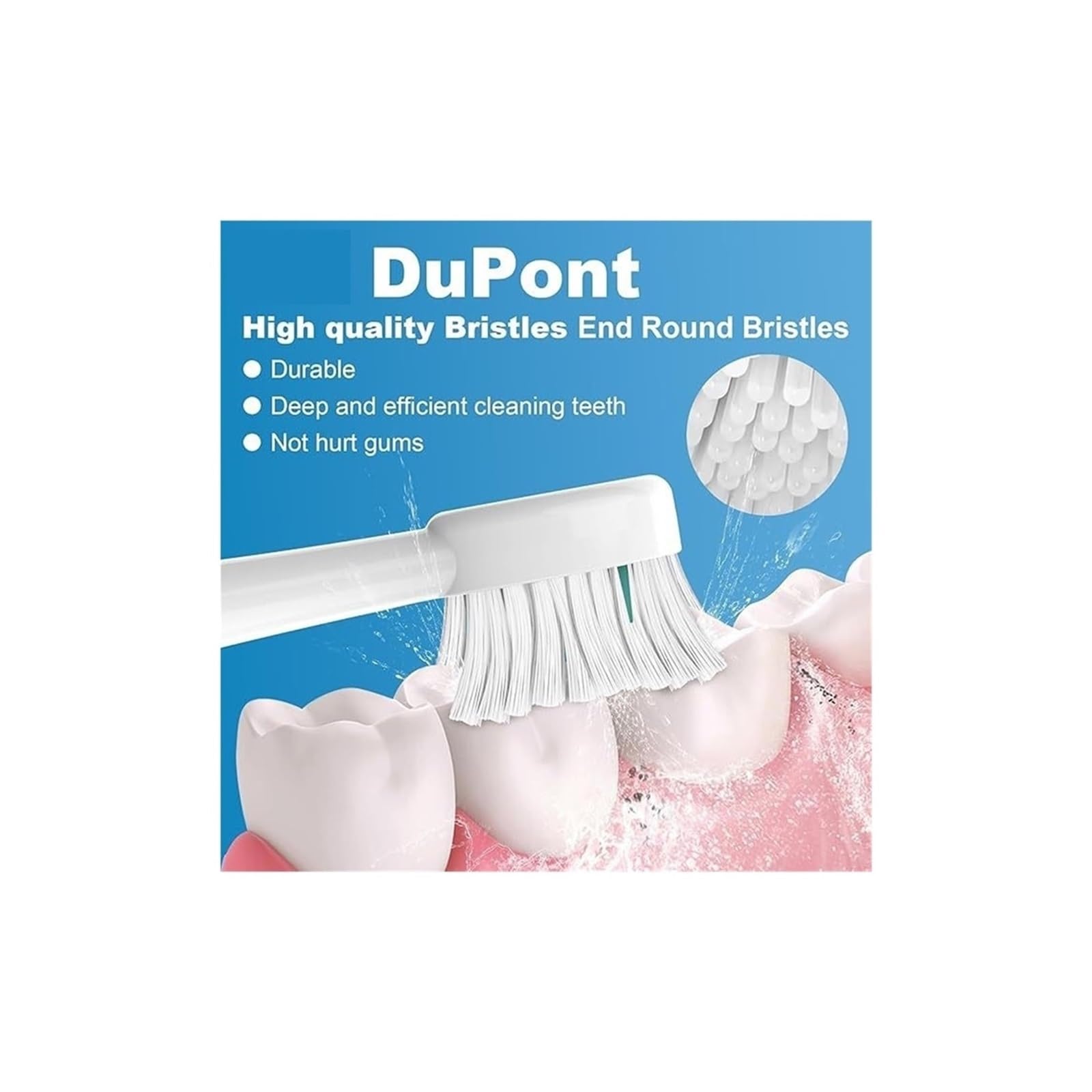 Cabezal de cepillo de dientes 2 en 1, compatible con Waterpik, Sonic-Fusion SF01 SF02 SF03 SF04