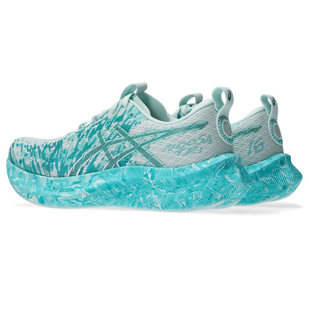 Asics Noosa Tri 16 - Tenis de Correr para Mujer, Guayaba/Techno Cyan
