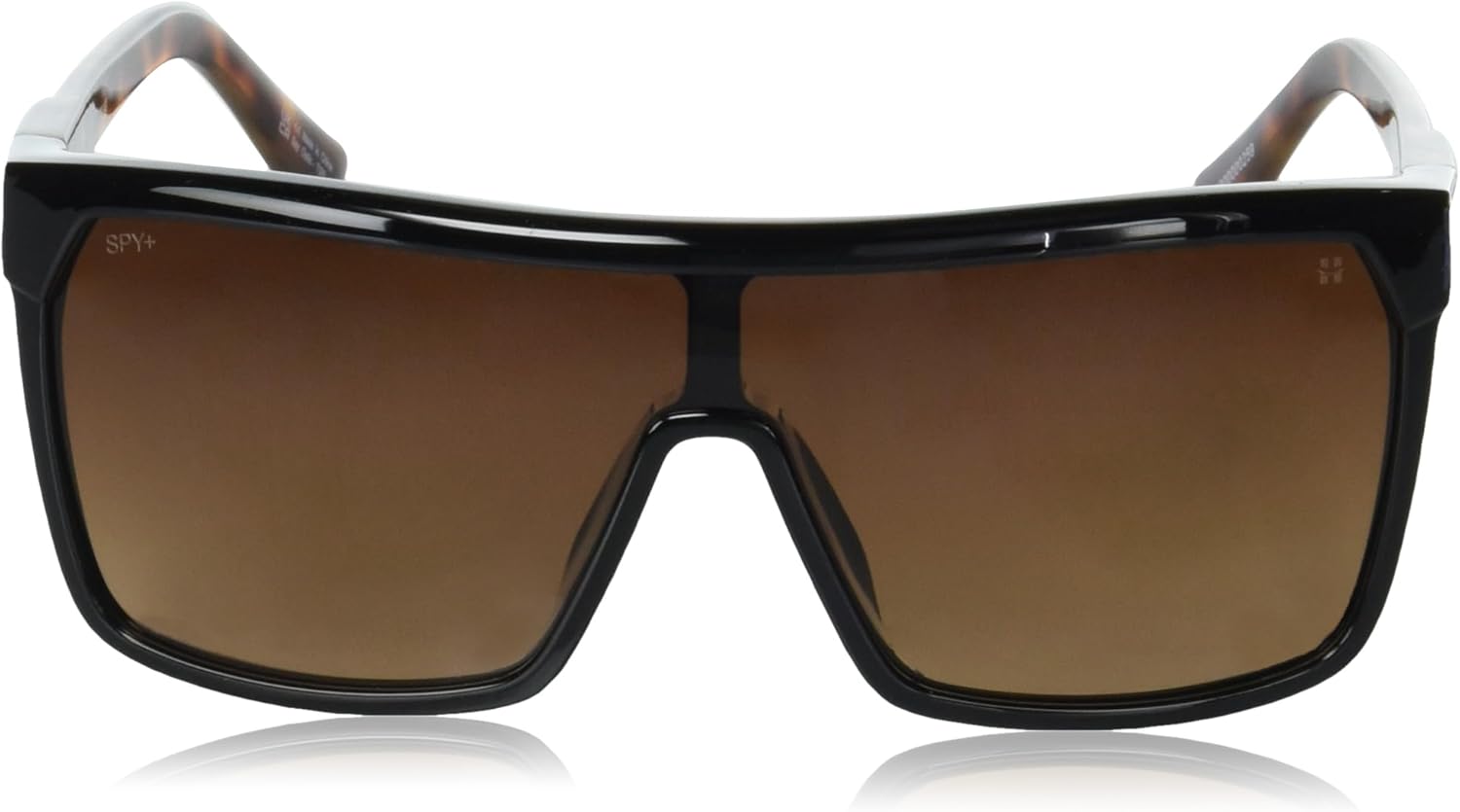 Spy unisex-adult Unisex-adult Round Flynn Black/Honey Tort Happy Dark Brown Fade