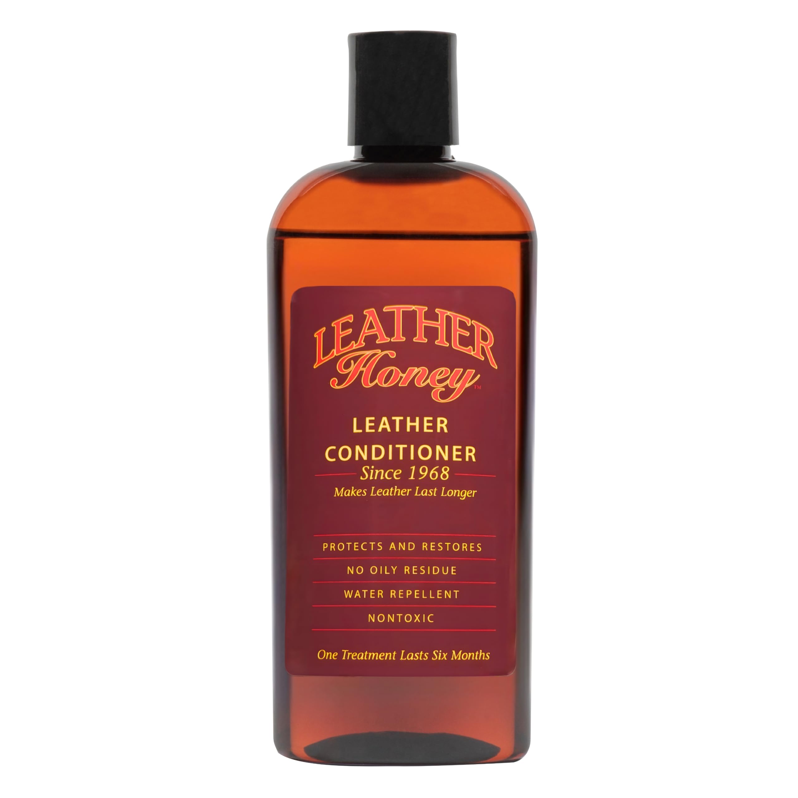 LEATHER Honey Leather Conditioner, Best Leather Conditioner Since 1968. for Use on Leather Apparel, Furniture, Auto Interiors, Shoes, Bags and Accessories. Non-Toxic!