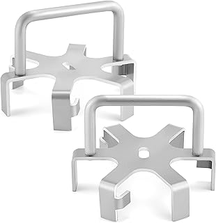 Tioncy 2 Pcs Advance Termi-te Bait Stations Aluminum Access Tool Metal for Remover Easy Opening of Termi-te Bait Station Lids, Make Inspection Easier and Faster