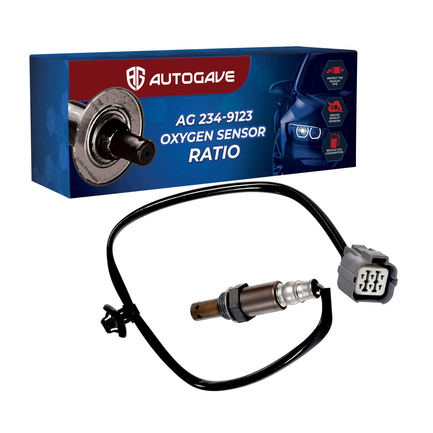Oxygen Sensor 234-9123 by Autogave- Air to Fuel Ratio Upstream O2