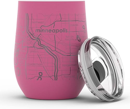 Vista 988 de Well Told Lexington Kentucky Map - Vaso de vino aislado con grabado de mapa de Kentucky, taza de acero inoxidable grabada (12 onzas, verde domingo)