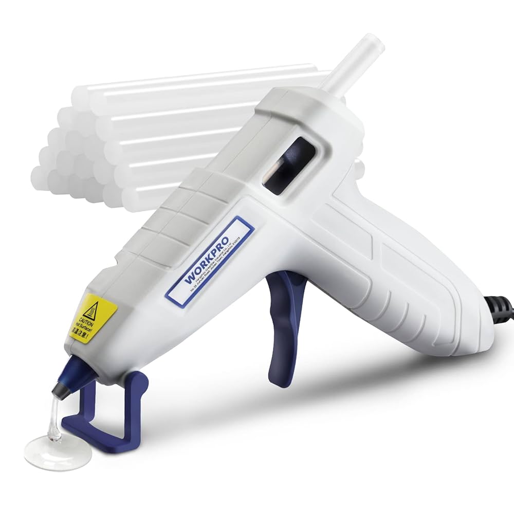グルーガン用接着剤 Amazon | WORKPRO グルーガン ボンドガン 小型 100秒急速加熱