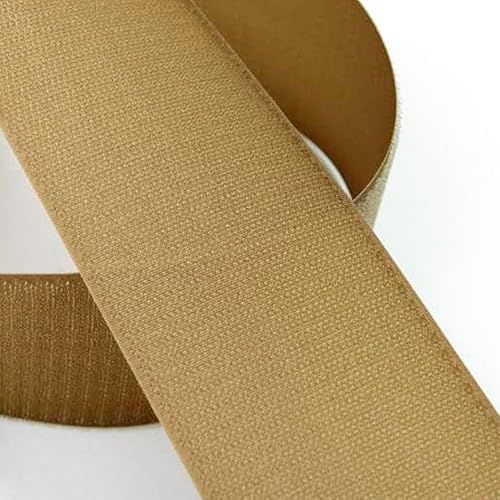 Miniatura 10 de Cinta de velcro de 2 pulgadas de ancho, color verde, no adhesiva, de nailon verde, de 1 yarda de longitud, juego de sujetadores de tela para bolsas