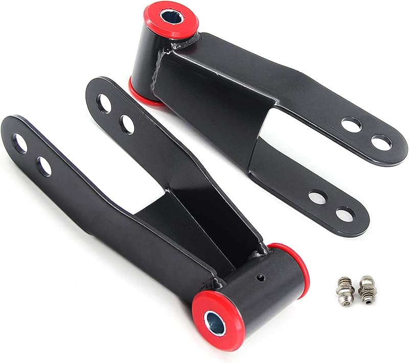 Kit de Grampos de Feixe de Molas TUNTUN para Rebaixamento Traseiro de 5,08 cm – Referência 410520, Par