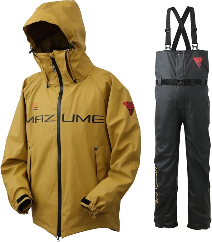 mazume ROUGH WATER レインスーツ Lサイズ mazume レインスーツ」の