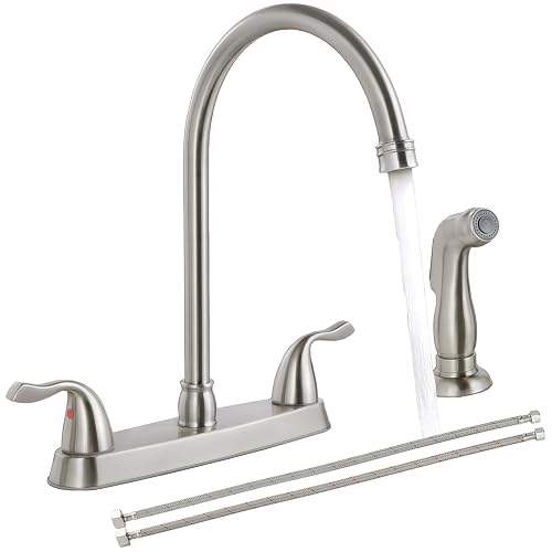 SHACO Kitchen Faucets, 13 Inch High Arc Kitchen Sink Faucet