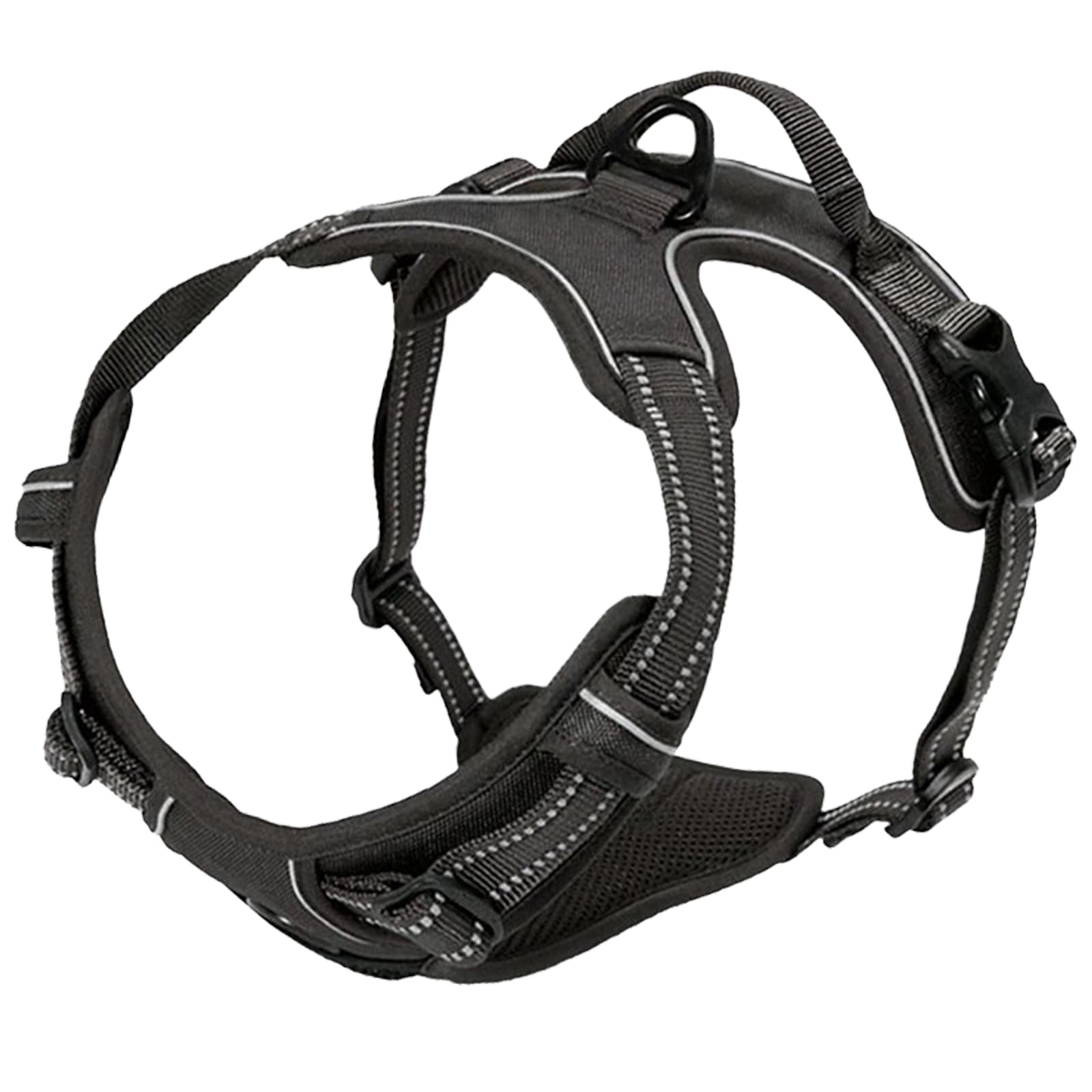 JSTHHTT Arnes Perro Grande Arnes Perro Antitirones Arnes para Perros, Mediano Pequeño Arnés Pecho Antitirones Perros, Arnes Perro Mediano, Chaleco Acolchado Ajustable Transpirable para Perros