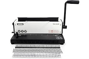 Rayson TD1202R Binding Machine: Effortless and Sturdy Wire Binding Solution