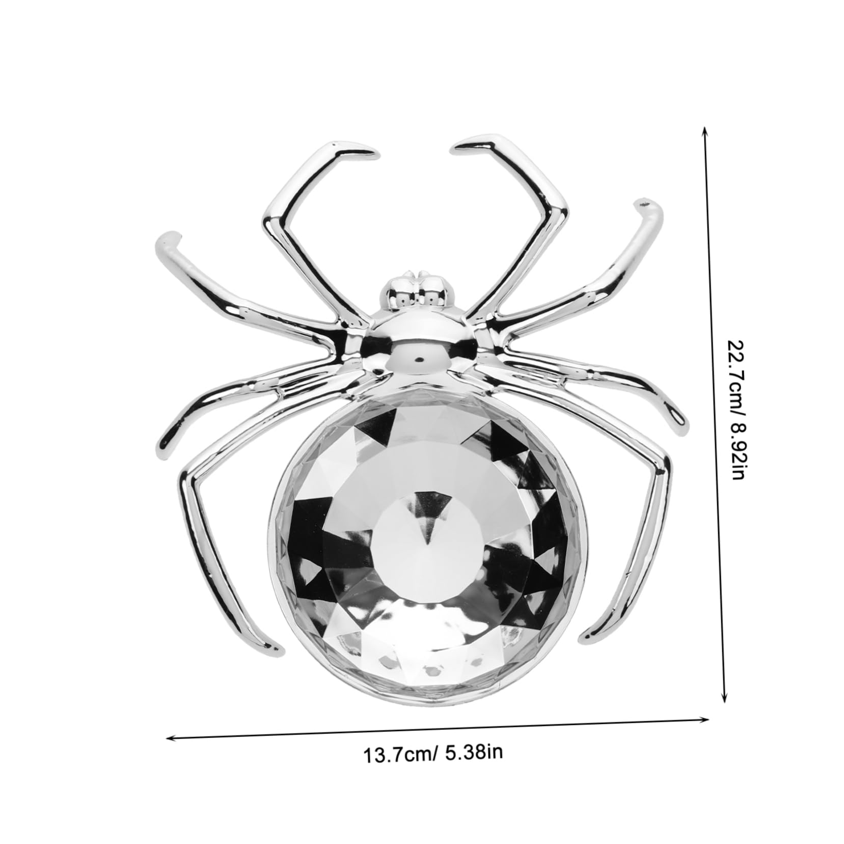 OFFSCH Halloween Spider Fruit Plate Candy Bowl Snack Serving Tray Dessert Plate