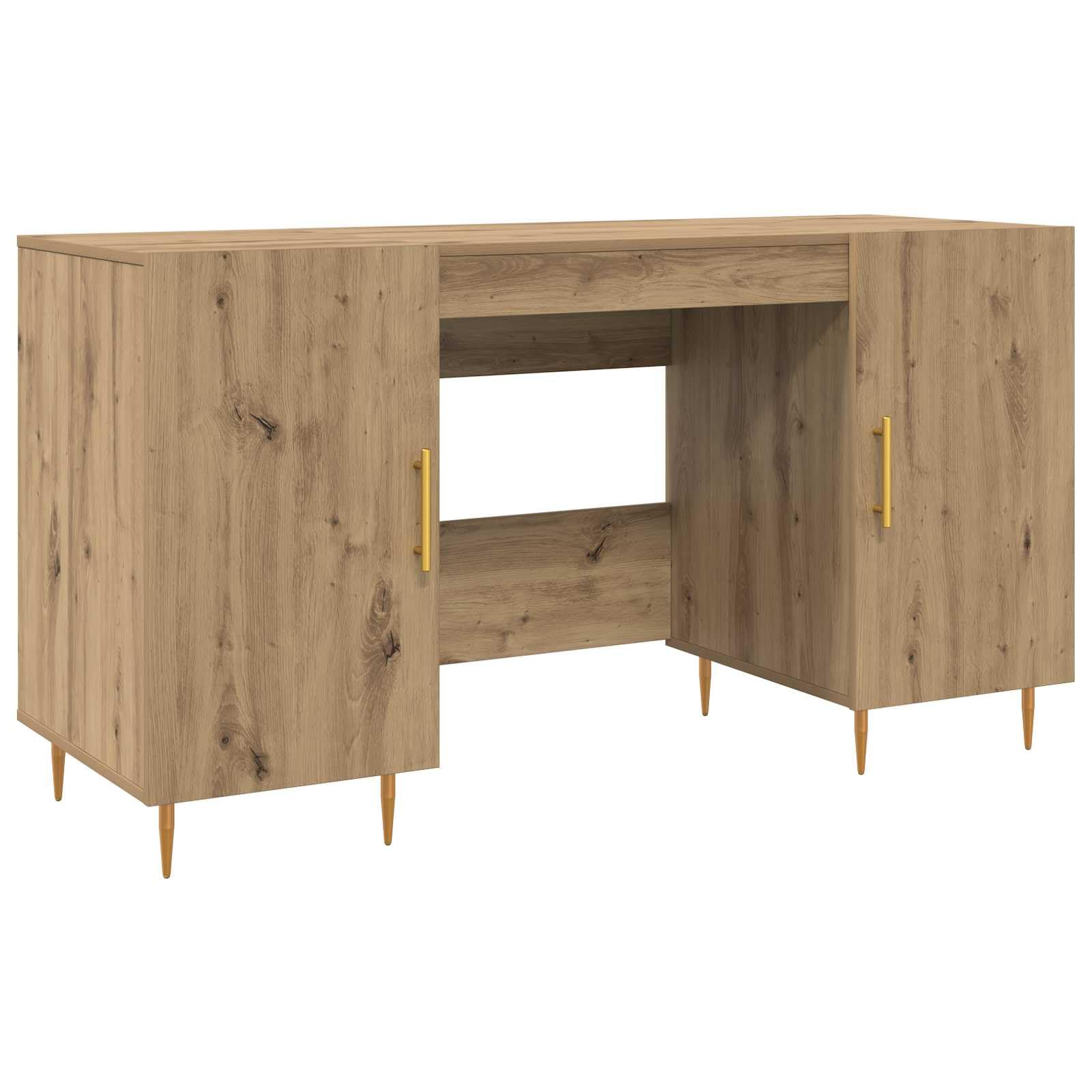 Ufficio Executive Moderno in Legno Ingegneria con Stoccaggio 140 x 50 x 75