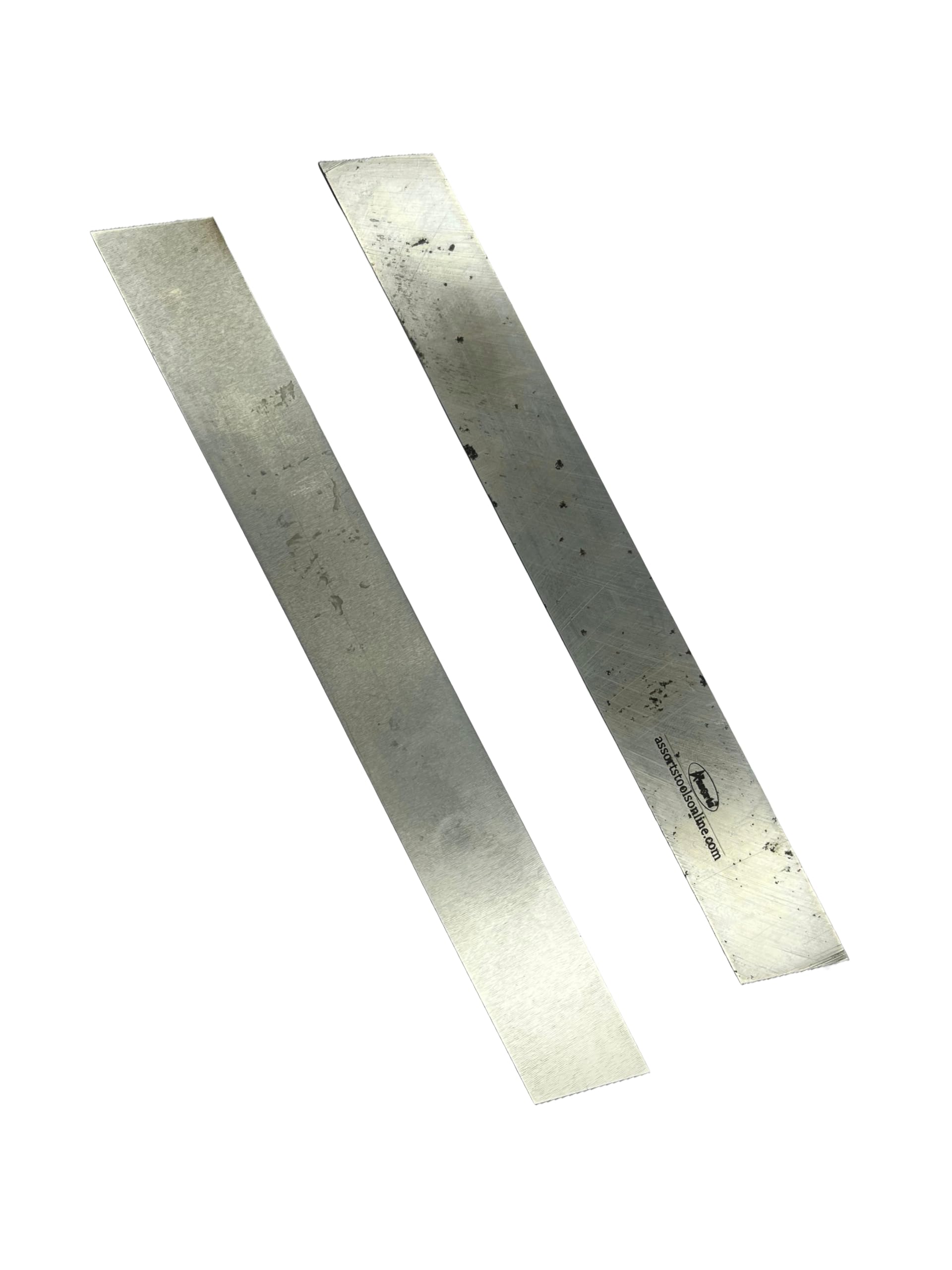 Lot De 2 Lames Trapézoïdales En Acier Rapide HSS 0,3 Cm X 1,9 Cm (largeur) X 15,2 Cm (longueur) Pour Découpe De Tour Et Porte-outils - Dures Et Rectifiées