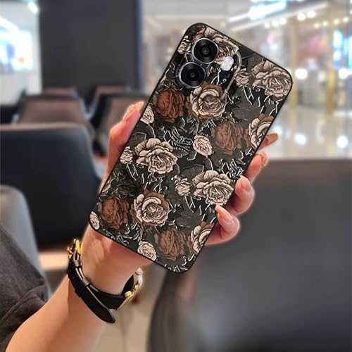 Phone Case Compatible with OPPO A6X 4G Global/5G Global, Soft case Full wrap Back Cover Cute Silicone Design TPU Phone Pouch Gra