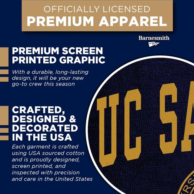 Image of Ivysport Crewneck Sweatshirt for College, Heritage Logo, Color, Adult Unisex