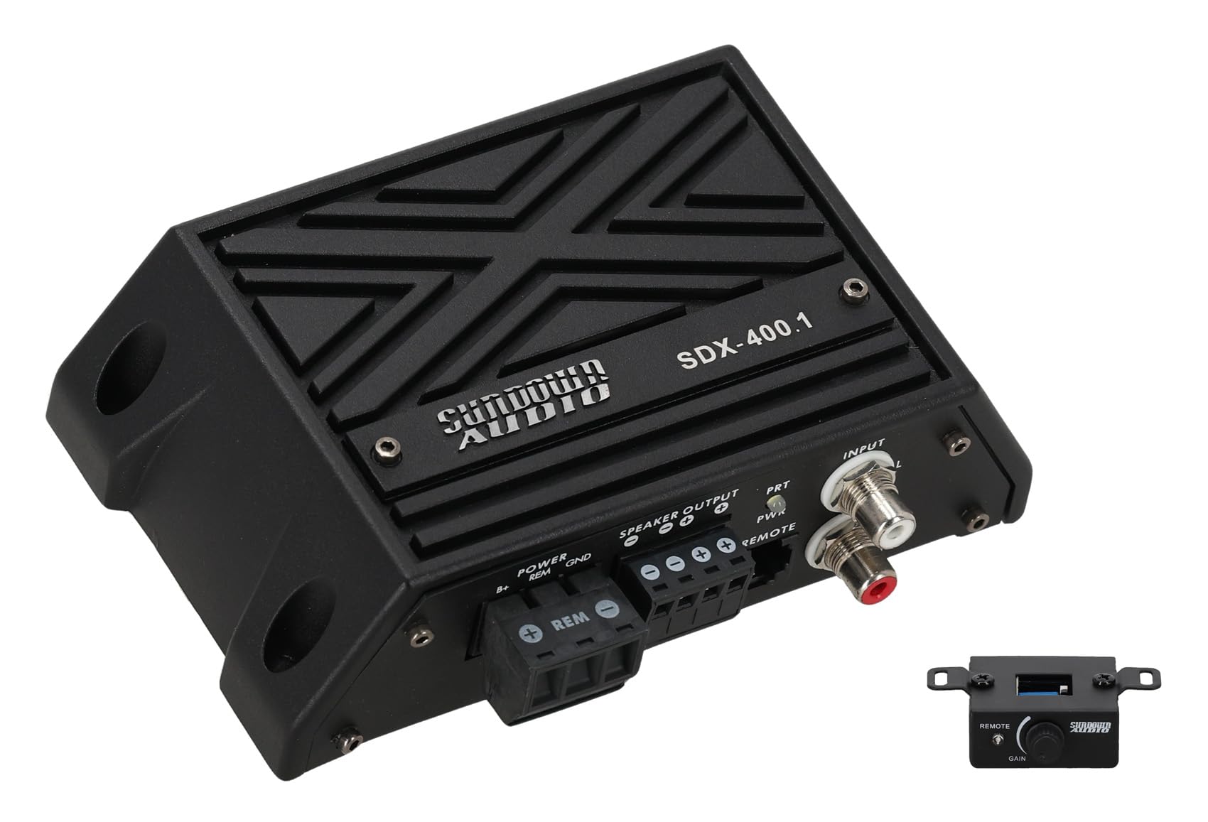 Sundown Audio SDX-400.1 Mono Class D Amplifier, 400W x 1 RMS, Weatherproof 1-Ohm
