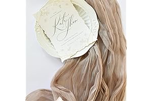 Gauzy Elegance: Coffee Cheesecloth Table Runner for Enchanting Occasions