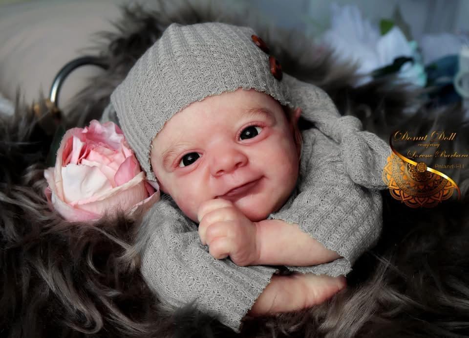 RXDOLL Muñecas realistas de bebé recién nacido de 18 pulgadas, muñeca realista de bebé de la vida real, muñeca de bebé de tela suave con peso que se ven bebés recién nacidos reales