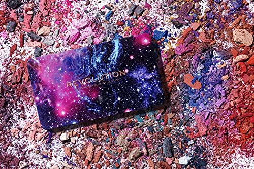 Image of Revolution Beauty London Shimmery Makeup Revolution Forever Flawless Constellation, Eyeshadow Powder Palette, Create Long-Lasting Eye Makeup Looks, Vegan & Cruelty-Free, 20G, Assorted