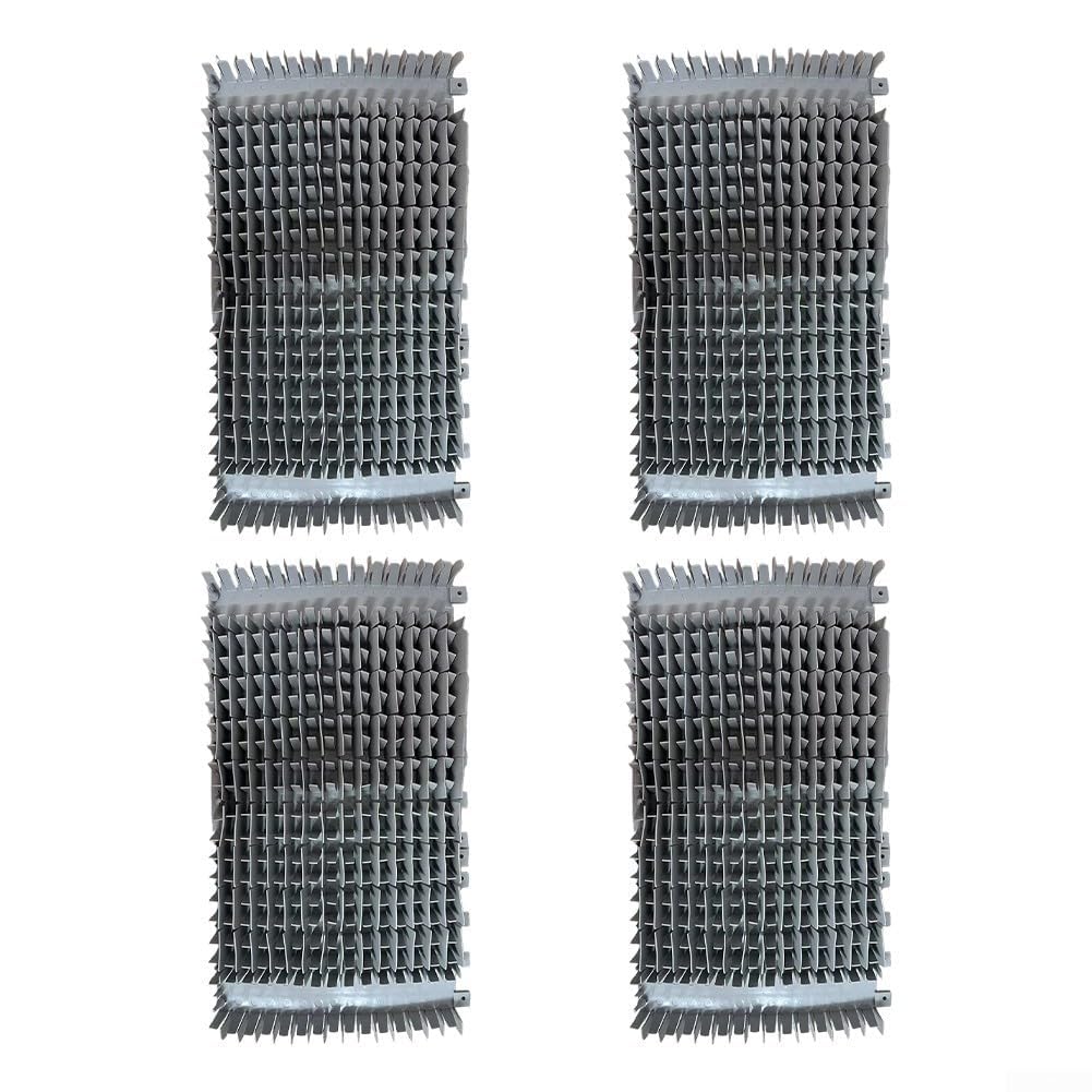 Cepillos de escalada de repuesto compatibles con Dolphin para Dx3 para Dx4 M200, limpiadores robóticos de piscina, piezas de limpieza de plástico gris para limpieza eficaz de paredes y suelos, kit de