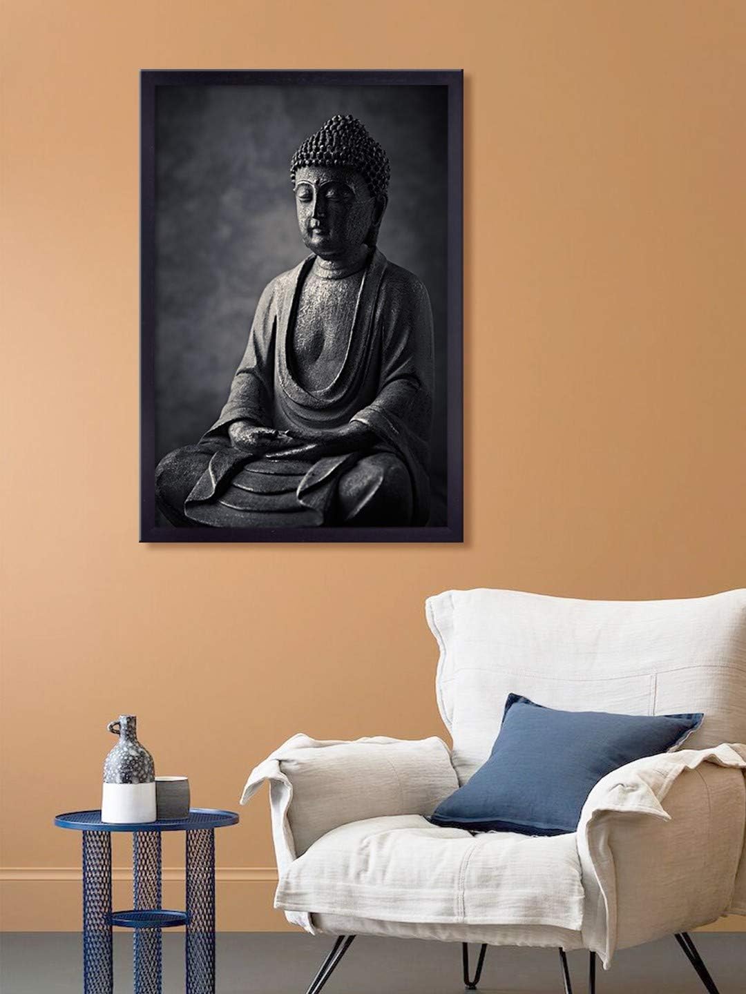 Eurotex Black Budha Meditation Canvas Abstract Modern Wall Art Decor Large Size Frame Print Wall Art Office Decor & Home Décor (size 30inx60in) (B0DF1QJ3VD) Amazon Price History, Amazon Price Tracker