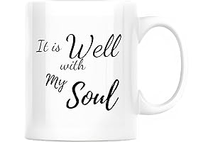 Unique for Christian Friends It Is Well With My Soul Mug