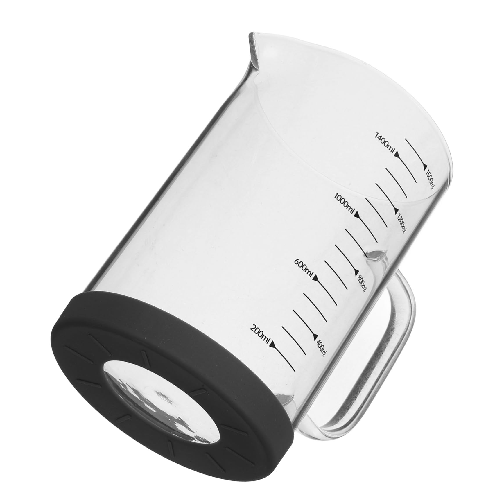 Cabilock Tasse à Mesurer Outil de Mesure Liquide en Verre Borosilicate 1500ml Pratique et Solide Légère et Précise pour Maison et Hôtel