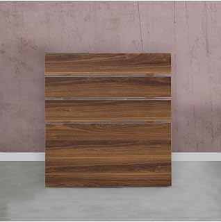 Huga Tek Kişilik Yatak Başlığı 90Lk, Ceviz, 90 Cm Baza Başlık